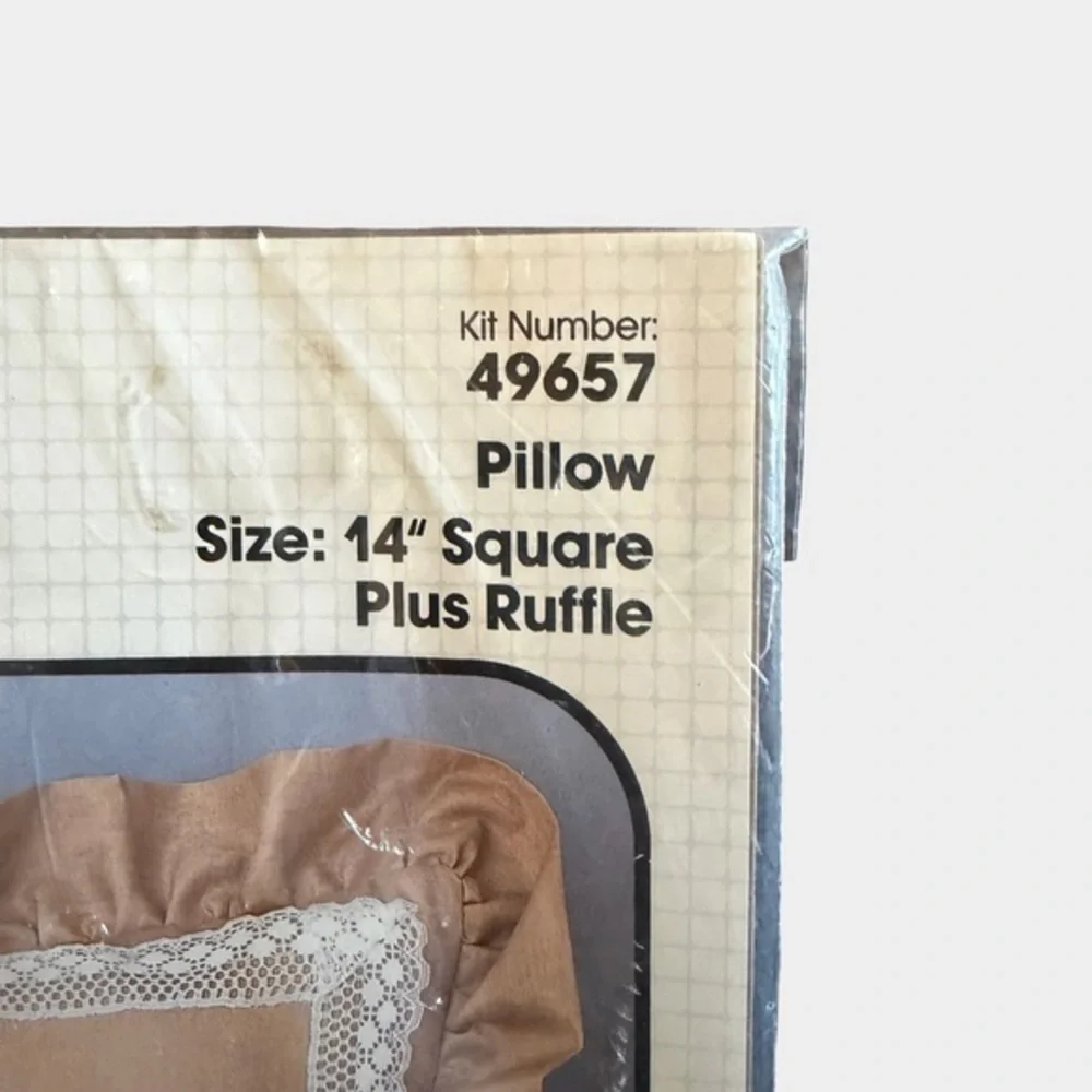 🌻3/$10 Vintage Bucilla Butterflies Are Free Needlepoint‎ Pillow Kit Cottagecore
